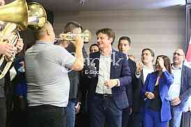 Darko Glisic, Marija Obradovic, Marko Djuric, Nikola Selakovic i Vladimir Djukanovic