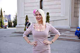 TV  Happy host Jovana Jeremic is baptizing her daughter Lea
