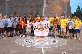 Basketball basket for happiness