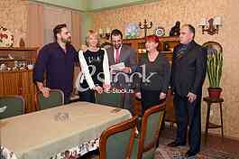 On the shooting set of a series of 