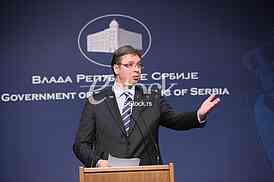 press conference,Aleksandar Vucic