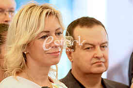 Maria Zakharova and Ivica Dacic