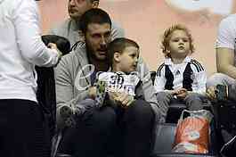 Partizan-Paok, (78:82), basketball game, FIBA league.