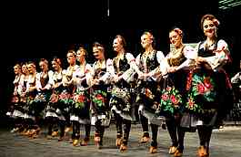 Folklore groups from Serbia Student Festival in Nis