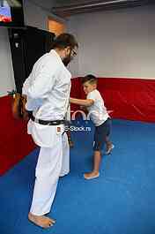 Training Kyokushin karate
