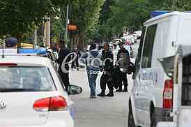 Police found a bomb under the car on the street Gospodar Vucica in Belgrade