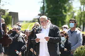 Milos Sobajic, sahrana