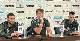 press conference of Serbian Handball Federation