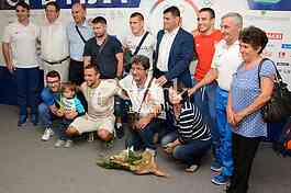 Olympic champion in wrestling, return from Olympics, Davor Stefanek