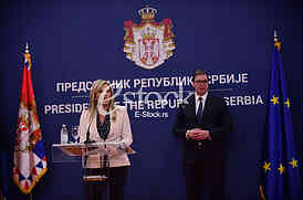 Jadranka Joksimovic i Aleksandar Vucic