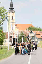 The funeral of Igor Zivanovic 