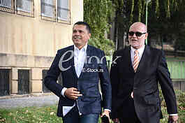 The trial of Miroslav Miskovic and his son Marko for tax evasion started in the Special Court.