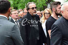 Sreten Karic funeral at New cemetery in Belgrade