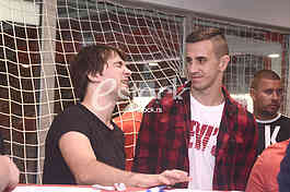 Sell tickets for the football match on Marakana