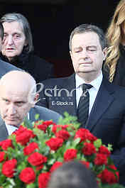 The burial of Desimir Dacic