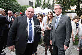 The reception at the Embassy of Italy
