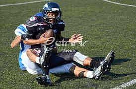 American football match