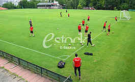  Training of football club Red Star