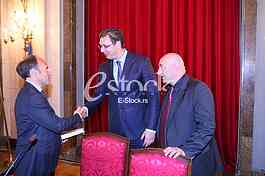 Serbian Prime Minister Aleksandar Vucic on the promotion of the book 