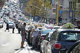 Taksi protest