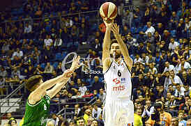 Basketball game between Partizan and Olimpija 
