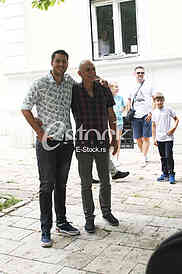 Peter King's Film Press Conference Lazar i Petar Ristovski 