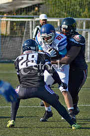 American football match