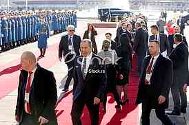 Vladimir Putin in Belgrade