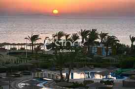 Sunrise over Red Sea in Egypt