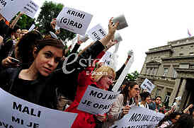 Protest of citizen initiative 