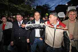 Protest against the results of presidential elections