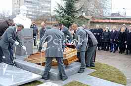 Burial of the remains Dimirija Tucovica