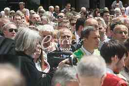 Ortodox church procession Belgrade Spasovdan