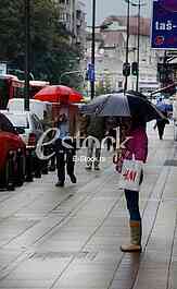 Rain in Belgrade, bad weather