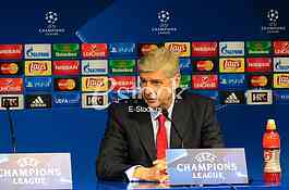 Press conference after the match of UCL