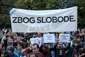 Protest Ne davimo Beograd