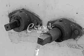 Black and white armature
