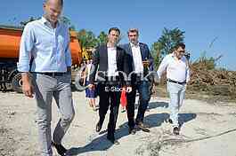 Beginning of construction in Prokop, Sinisa Mali