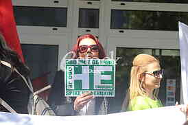 Protest protiv covid propusnica