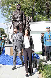 The monument to Major Milan Tepic