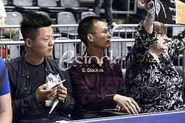  Partizan-Red Star, basketball derby game.