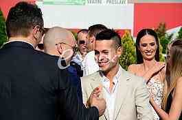 The wedding of goalkeeper Vladimir Stojkovic