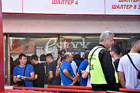 Selling tickets on stadium Marakana for the Champions League