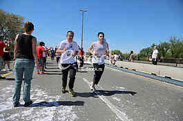 Street runners at 29th Belgrade marathon
