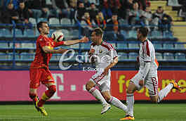 The first training of the national football team led by Ljubisa Tumbakovic