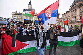 Protest podrske narodu Palestine