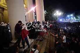 Protest ispred Skupstine Srbije