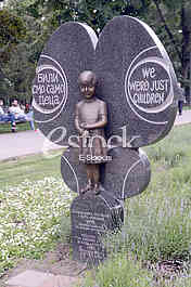  We were just children, monument in Tasmajdan Park