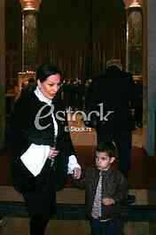 Easter liturgy at St. Sava