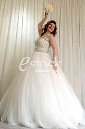 Salon wedding dress  White Fashion